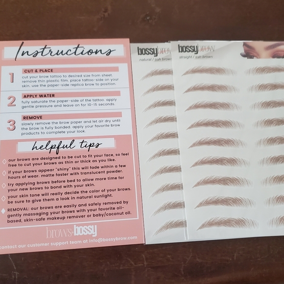 New Brows by Bossy tattoos.  Ash brown. - Picture 2 of 5